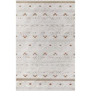 Tapis d'intérieur Netline BE001, crème, moderne, Bereket, 100% acrylique, anti-peluches, facile à nettoyer, durable, 80x150cm, kg, pour chambre à coucher, bureau, Home Depot - Product Image 1