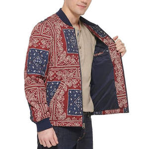 Chaqueta Bomber Personalizada de Alta Calidad para Hombre, de Lona Transpirable, en Venta en Todas las Tallas y Colores, Ropa Casual - Product Image 3