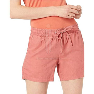 Pantalones cortos de gimnasio para mujer de Color personalizado a precio barato hechos en Pakistán, pantalones cortos de gimnasio cómodos de alta calidad para mujer - Product Image 4