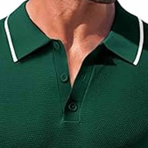 Polos en blanco de sublimación para hombres, polos personalizados, logotipo bordado a granel, Polo de golf, trabajo de ajuste seco hecho por Dress Sports - Product Image 2