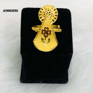 Collier court à chaîne fleurie en laiton plaqué or avec pendentif, designs pour femmes, bijoux de mode pour mariage et soirée - Product Image 2