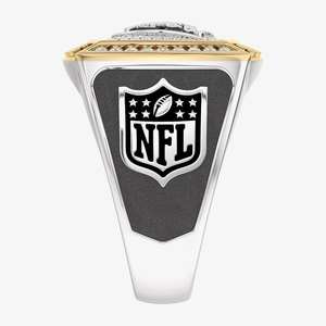 Bague de championnat des Raiders de Las Vegas entièrement personnalisée, classique pour homme, bicolore, personnalisée, collège, classe, alliage, moissanite - Product Image 3