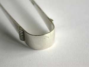 Serving <b>Tong</b> Silver Gold Color Plated Modern Design Home Kitchen Utensils Restaurant Hotel Purpose Premium Quality Unique Shape - Product Image 4