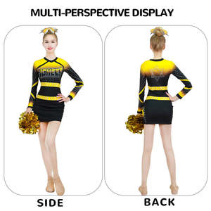Cheerleading Uniforms for Kids and Adults Stylish and Comfortable Cheer Outfits with Breathable Fabric for Performance - Product Image 4