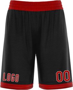 Shorts de baseball en maille flexible, sensation athlétique, 100% polyester, tissu respirant, soutient les mouvements dynamiques, terrain de jeu, pour hommes, séchage rapide - Product Image 1