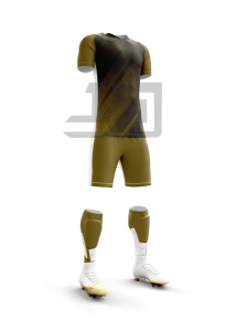 Conjunto Deportivo de Fútbol Premium, Transpirable, 100% Poliéster, Camiseta y Pantalones Cortos de Fútbol, Impresión por Transferencia de Calor para el Rendimiento del Equipo - Product Image 4