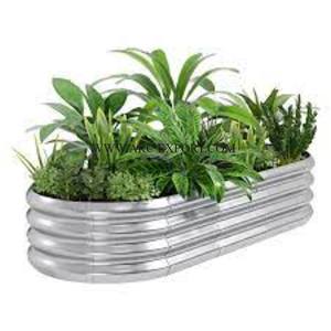 Baignoire pour plantes de jardinage galvanisée élégante la plus vendue décorative pour la maison - Product Image 3