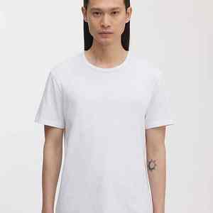 CUSTOM Vintage gráfico impreso Boxy camiseta diseño personalizado Casual Oversized Jersey 250gSM hombres Camiseta de manga corta - Product Image 4