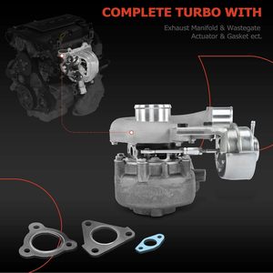 Kit de Turbocompresor Completo con Junta Compatible con Hyundai Santa Fe 2005 2006 <span class=keywords><strong>2007</strong></span> 2008 2009 TF035 TF035VGK - Product Image 3