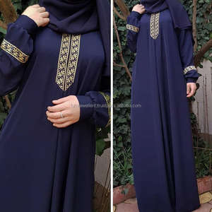 Dernières Abayas Modestes pour Femmes, Confortables, Élégantes, Nouveau Design, Meilleure Couleur, Abaya Musulmane à la Mode - Product Image 2