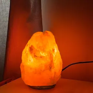 Grandes lampes au sel naturel de l'Himalaya marron de 25 à 50kg, vente en gros de lampes au sel Natura Pakistan, lampes de meilleure qualité - Product Image 6