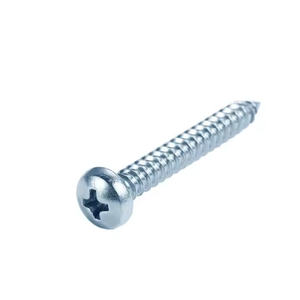 Tornillo Autorroscante de Cabeza Pan Phillips de Acero al Carbono Zincado DIN 7981 # 7 # 8 # 10 M3.9 M4.2 M4.8 para Tablero de Madera y Metal - Product Image 1