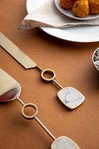 ที่ยกเค้กแบบมีสไตล์พร้อมที่จับดีไซน์สุดเพอร์เฟกต์สำหรับงานแต่งงานงานเลี้ยงวันเกิดอุปกรณ์ใช้บนโต๊ะอาหารในครัว - Product Image 3