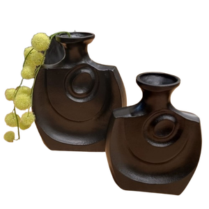 แจกันดอกไม้อลูมิเนียมเคลือบสีทองรูปหัวหอมสำหรับตกแต่งโต๊ะงานแต่งงานสุดหรู & กระถางดอกไม้สำหรับตกแต่งสำนักงาน - Product Image 6