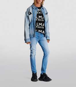 Pantalon en denim Offre Spéciale de qualité supérieure avec logo personnalisé, unisexe, taille haute, techniques de lavage 3D, design imprimé de marque propre - Product Image 2