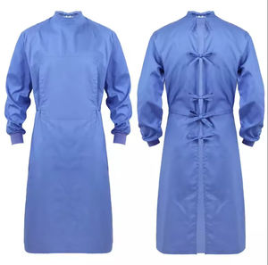 Batas de Paciente de Longitud Completa, Todas las Tallas, Calidad de Exportación, Batas de Paciente Lisas para Hombre y Mujer, 100% Poliéster, Batas de Hospital - Product Image 4