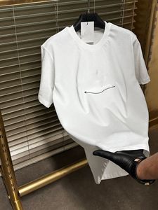 T-shirt Homme Grande Taille 100% Coton Imprimé Animal 300g Anti-boulochage Manches Courtes Col Rond Décontracté Respirant Écologique OEM ODM Personnalisé - Product Image 3