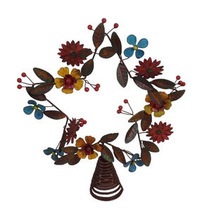 Diseño de flores Golden Stik portavelas de Navidad Galvani Zed para Interior vacaciones hogar Mesa decorativa vacaciones festivas - Product Image 3