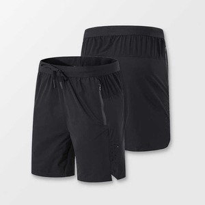 Short de course d'entraînement respirant Service OEM Short de sport léger à séchage rapide de haute qualité avec poches zippées pour la vente en gros - Product Image 2