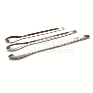 Juego de 3 Espátulas y Cucharas de Laboratorio de Acero Inoxidable Personalizables para Mezclar, Muestrear, Llenar Cápsulas y Pastillas - Product Image 5