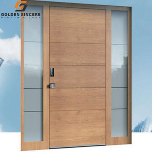 Tùy chỉnh hiện đại nhôm chính lối vào cửa lớn mới phía trước biệt thự nhà an ninh với khuôn cửa mở phong cách chức năng cách âm - Product Image 3