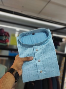 คอลเลกชันใหม่ล่าสุดผ้าไหมแจ็คการ์ดพร้อมเลื่อมทำงานสำหรับผู้ชาย - Product Image 6