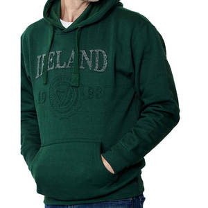 Offres Spéciales sweats à capuche en relief avec logo personnalisé pour hommes décontracté conception surdimensionnée poids lourd éponge française hiver polaire 100% coton solide - Product Image 1