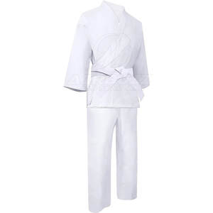 Nuevo Uniforme de Judo Personalizado de Alta Calidad, 100% Algodón, Transpirable, de Secado Rápido, con Logotipo Frontal, Ropa de Artes Marciales - Product Image 3