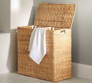 Handicraft Furniture Storage <b>Baskets</b> Water Hyacinth Proof for Home Decor Laundry Vietnamese Supplier Wholesaler Manufacturer - Product Image 1