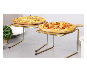 ชั้นวางถาดพิซซ่าโลหะตั้งโชว์อาหาร - Product Image 1