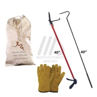 Autres produits pour animaux de compagnie Nouveau kit de capture de serpents Sac à serpents Pince à serpents Crochets Équipement pour reptiles Python royal fort Fournitures