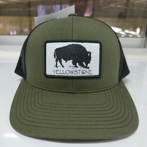 หมวกแก๊ปทรงแข็งแบบ 6 แผง รุ่น INJAE VINA ปักโลโก้แบบสั่งทำ Ri 112 ติดกระดุมแบบ Single Breasted ลายสัตว์ สไตล์สตรีท - Product Image 1