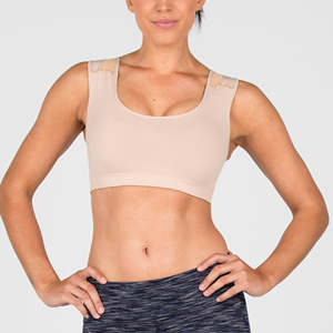 Sujetador Deportivo Simple para Mujer, Diseño Superior, para Yoga y Running, Talla Personalizable, Transpirable, Spandex/Nailon, Logotipo Frontal, Alto Soporte, Talla Grande - Product Image 1