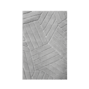 Nainara Luxury Recycled Cotton Yarn Dyed Jacquard Bath & Shower Mats Machine Washable Custom <b>Rugs</b> for Hotel Use Made in Turkey - Product Image 1