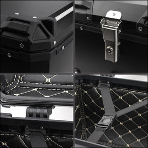 Coffre de rangement universel en alliage d'aluminium 36L 45L 50L 55L pour les voyages en <span class=keywords><strong>moto</strong></span> - Product Image 4