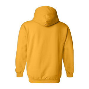 Sweat à capuche bleu sans ficelle en molleton de coton de haute qualité 400gsm, sérigraphie personnalisée vierge, sweats à capuche Boxy Fit surdimensionnés pour hommes - Product Image 2