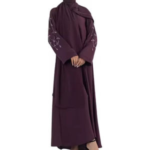 Nouvelle vente en gros, abaya pour femmes, design personnalisé, dernière tendance, haute qualité, faible MOQ, prix bas, abaya confortable pour femmes - Product Image 1