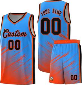 Camiseta de baloncesto profesional personalizada, conjunto de uniforme, diseña tu propio uniforme de baloncesto, ropa de baloncesto personalizada para hombre - Product Image 2