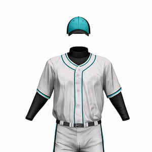 Nuevo último diseño Nuevo estilo Uniforme de béisbol de color sólido de calidad superior - Product Image 4
