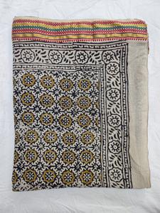 ผ้าคลุมไหล่พิมพ์ลาย bagru จากผ้าคอตตอนจากอินเดียทำด้วยมือผ้าโสร่งชายหาดนุ่มทันสมัยผ้าพันคอพื้นเมืองผ้าคลุมไหล่ - Product Image 2