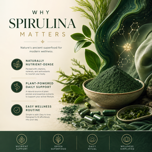 Matrice de superaliments avancée : <span class=keywords><strong>Spiruline</strong></span> avec Moringa et Thé Vert Matcha – Soutien Antioxydant Quotidien – Vente en Gros OEM/ODM - Product Image 2