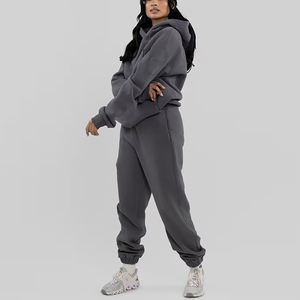 Pantalones de chándal informales personalizados de talla grande para hombre, forro polar transpirable con cordón negro, diseño de cintura media, LONA DE VERANO plana - Product Image 3