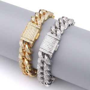 สร้อยข้อมือเพชรคิวบาที่ทำด้วยมือที่ขายดีที่สุดสำหรับงานแต่งงานหรืองานปาร์ตี้และทุกวัน - Product Image 5