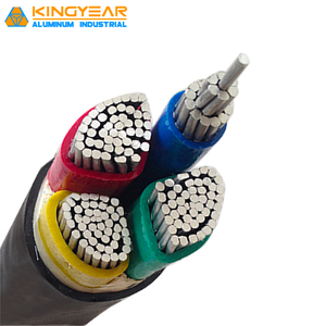 Cable de alimentación industrial NAYY 0,6/1kV Conductor de aluminio PVC aislado y revestido 2x120 2x150 2x185 Cable - Product Image 3