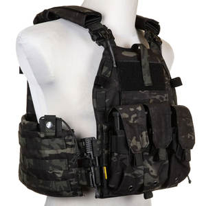 Gran oferta de fábrica, chaleco personalizado, tela Cordura, desmontable, impermeable, para exteriores, equipo de entrenamiento, chaleco táctico - Product Image 3