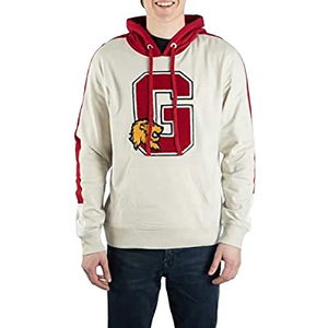 Sweat à capuche et sweat-shirts avec logo personnalisé meilleure qualité pour hommes patchs en chenille capuche brodée sweat à capuche respirant en polyester et coton pour hommes - Product Image 1