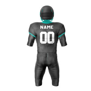 Uniforme de football américain pour équipe de jeunes hommes adultes Kit d'uniformes de football américain à sublimation à séchage rapide - Product Image 2