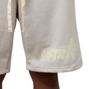 Pantalones Cortos Deportivos de Algodón Orgánico de 380 GSM, Corte Holgado, Cintura Elástica con Cordón, Calidad Premium - Product Image 6