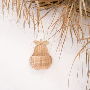 Panier mural en rotin en forme de cerise pour la décoration de la chambre d'enfant - Product Image 6