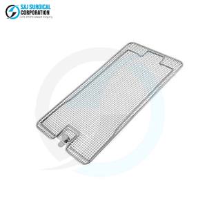 Solo Tapa para Cesta de Base Plana, Cubierta Manual Reutilizable de Acero Inoxidable para Equipo Quirúrgico y Hospitalario - Product Image 2